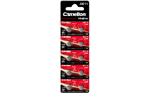 Knopfzelle CAMELION, AG11, 1,5V, Alkaline, 10er-Blister