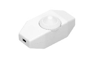 Schnur-Zwischendimmer weiß, stufenlos, 80W