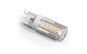 LED-Stiftsockellampe McShine, G9, 3.5W, 390lm, 3000K, warmweiß