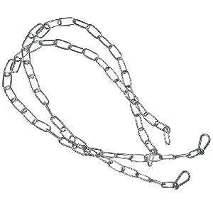 Kettenaufhängung HALLS LINE 2/3, Metall, 1000x25mm, silber