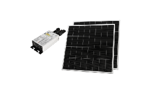 Solar-Set McShine, 2x 160W Solarmodul, 1x 300W Wechselrichter