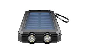 Powerbank Outdoor 8.000mAh, mit Taschenlampe, IP45