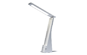 LED-Schreibtischleuchte EINLICHT Tafel 5W, dimmbar, USB-C, Akku, schwenkbar
