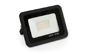 LED-Außenstrahler McShine ''Slim'' 30W, 2550 Lumen, IP66, 3000K, warmweiß