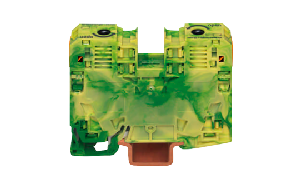 2-Leiter-Schutzleiterklemme WAGO, 35mm², für TS 35x15, grün/gelb