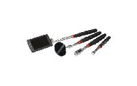 Pick-Up Werkzeug-Set McPower, 4-teilig, LED Pick-Up, 2x Spiegel und Magnetheber
