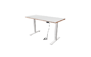 Schreibtisch imstande, business-w + Platte 160x80cm Pebble