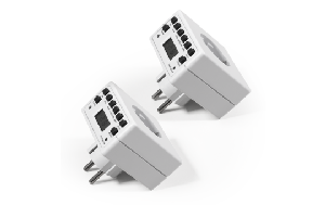 Digitale Zeitschaltuhr McPower AZ-53 2er-Pack, 10 Programme, 12/24Std Zyklus