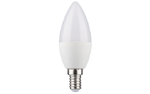 LED Kerzenlampe, E14, 5,5W, 470lm, 2700K, warmweiß, 3+1 Set