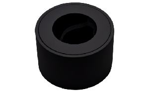 Aufbaurahmen McShine &#039;&#039;KL-44&#039;&#039; rund, schwarz, ØxH 80x50mm, IP44