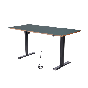 Schreibtisch Imstande, task-b + Tischplatte Smokey Blue 140x80cm