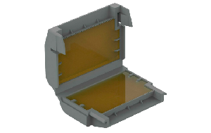 Gelbox WAGO, Größe 2, Abzweig, für Aderleitungen, mit Gel, max. 4mm²-Klemmen