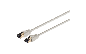 Patchkabel, Cat.8.1 F/FTP PIMF LSZH, grau, 3m