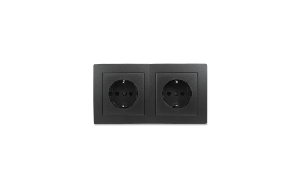 Steckdosen Set McPower Flair ''Beginner 2S'' 3-teilig, anthrazit