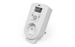 Steckdosen-Thermostat McPower TCU-530, 5-30 °C, max. 3680W, 230V, Display