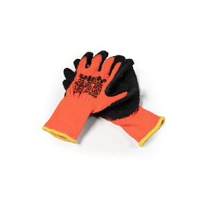 Winter-Montagehandschuhe Ice Defender, neonorange, Größe XXL