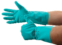 Haushalt- und Industriehandschuh, Nitril-Kautschuk, Größe 8/M