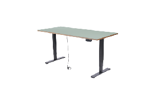 Schreibtisch imstande, Gestell business-b + Platte 140x80cm Aquavert