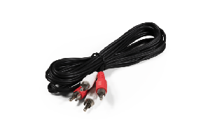 Cinch-Verbindung 2,5 Meter stereo, Stecker-Stecker