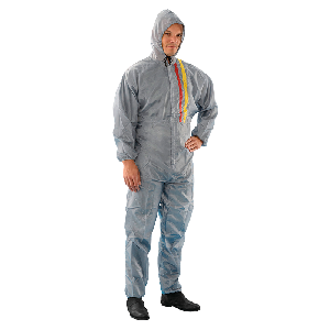 Mehrweg-Polyester-Overall, grau, Größe XXL