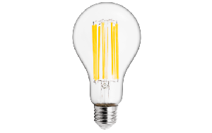 LED Filament Glühlampe McShine ''Filed'', E27, 18W, 2500lm, warmweiß, klar