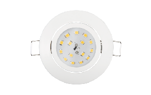 LED Einbauleuchte McShine ''Slim'' 82x28mm, 5W, 400lm, 4000K, weiß