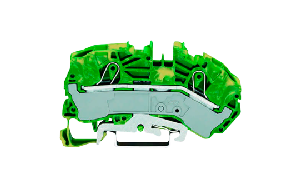 2-Leiter-Schutzleiterklemme WAGO, 16mm², für Tragschiene 35x15 und 35x7,5