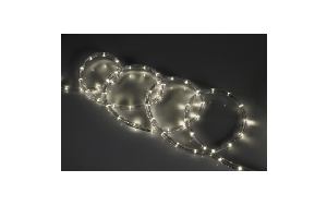 LED-Lichtschlauch McShine, 10m, 360 LEDs, IP44, warmweiß, 3000K, 13mm-Ø, 590lm, 28W