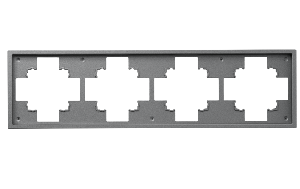 Rahmen McPower Shallow 4-fach, anthrazit