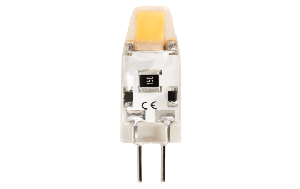 LED-Stiftsockellampe McShine Silicia COB, G4, 1W, 110 lm, warmweiß