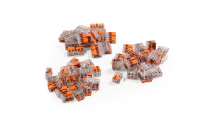 Klemmen-Set WAGO 61-teilig, 27x 221-412, 20x 221-413, 14x 221-415