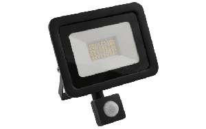 LED-Außenstrahler McShine ''Slim'' 30W, 2250lm, IP66, 4000K, Bewegungsmelder