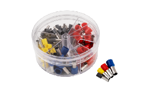 Aderendhülsen-Sortiment McPower, isoliert, 4-16mm², 100 Stück