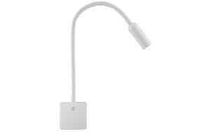 LED-Steckdosenleuchte EINLICHT Punkt 4W, 260lm, step-dimmbar, warmweiß, weiß