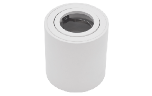 Aufbaurahmen McShine &#039;&#039;KL-80&#039;&#039; weiß, ØxH 80x84mm, schwenkbar, für z.B. GU10