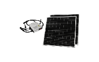 Solar-Set McShine, 2x 160W Solarmodul, 1x 300W WIFI-Wechselrichter