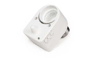 HF / Mikrowellen-Bewegungsmelder McShine mit E27 Fassung LX751, 230V/ 60W