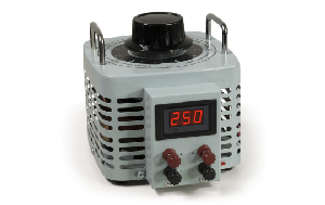 Ringkern-Stelltrafo McPower V-4000 LED, 0-250 V, 4 A, 1.000 W, NICHT galvanisch getrennt