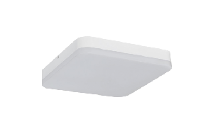 LED Deckenleuchte, 1600lm,3000K,25W,warmweiß,IP44, 280x280x51mm, Bewegungsmelder