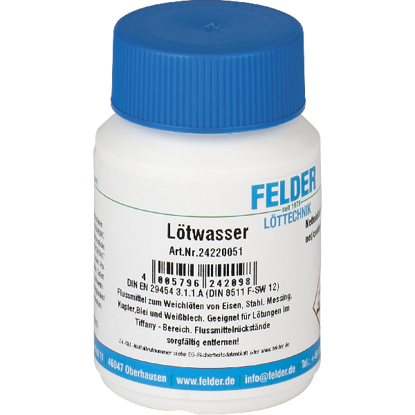 Lötwasser FELDER, 100ml, DIN EN 29454 3.1.1.A