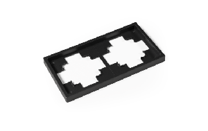 Rahmen McPower Shallow 2-fach, anthrazit