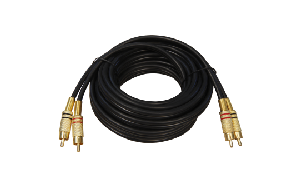 High-End Cinch-Kabel ''RCA-Gold'' 5 m