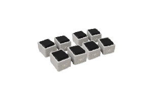 Feuchtraum Set McPower Taff Starter 8-teilig, grau, IP44