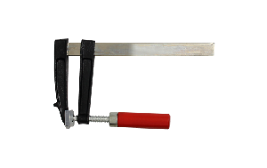 Schraubzwinge aus Temperguss, 200x120 mm