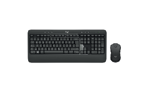 Tastatur/Maus-Set Logitech MK540, 1000dpi, schwarz, kabellos
