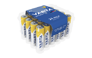 Mignon-Batterie VARTA Energy Alkaline, Typ AA, LR06, 1,5V, Energy, 24er Pack