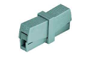 Service-Klemme WAGO, max. 2,5mm², alle Leiterarten, grau, 2 Klemmstellen