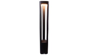 LED Standleuchte Maryland, IP54, 3.000K, Höhe 80cm, anthrazit