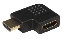 HDMI-Adapter, HDMI Stecker -> HDMI Buchse, rechtwinklig