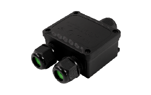 Abzweigdose McPower, IP68 - für Außen, 1 Ein- und 2 Ausgänge, Y-Version, 123x82x42mm